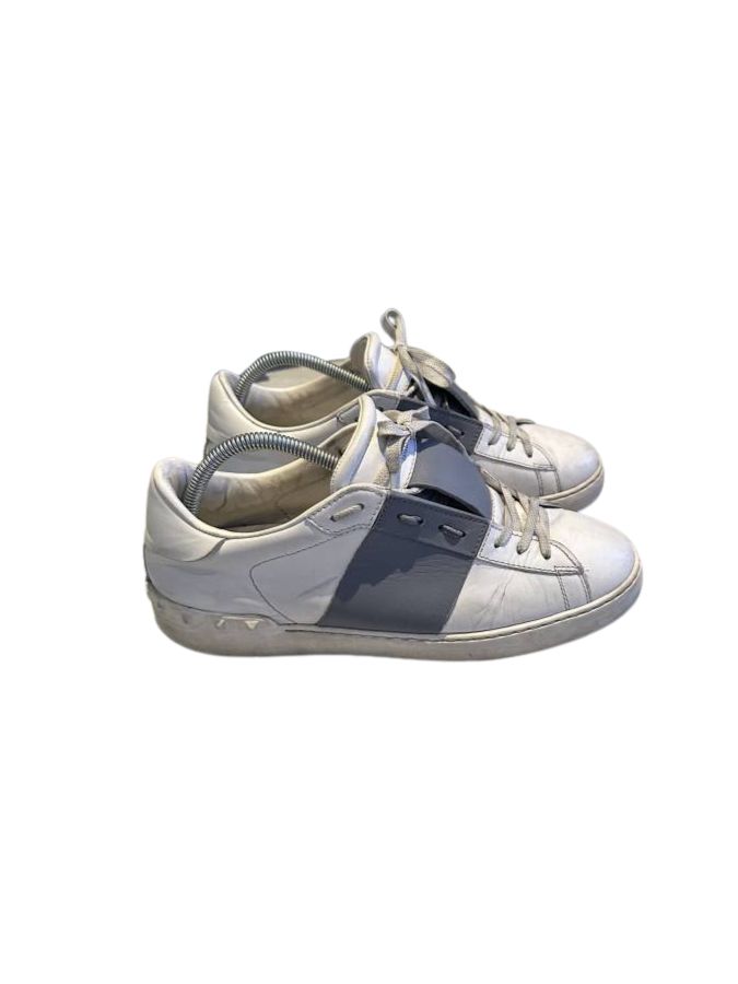 Valentino Skor Man Open Blå Använd