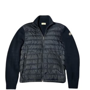 Moncler Jacka Unisex Cardigan Blå Bra