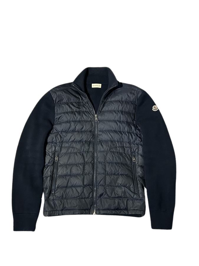 Moncler Jacka Unisex Cardigan Blå Bra
