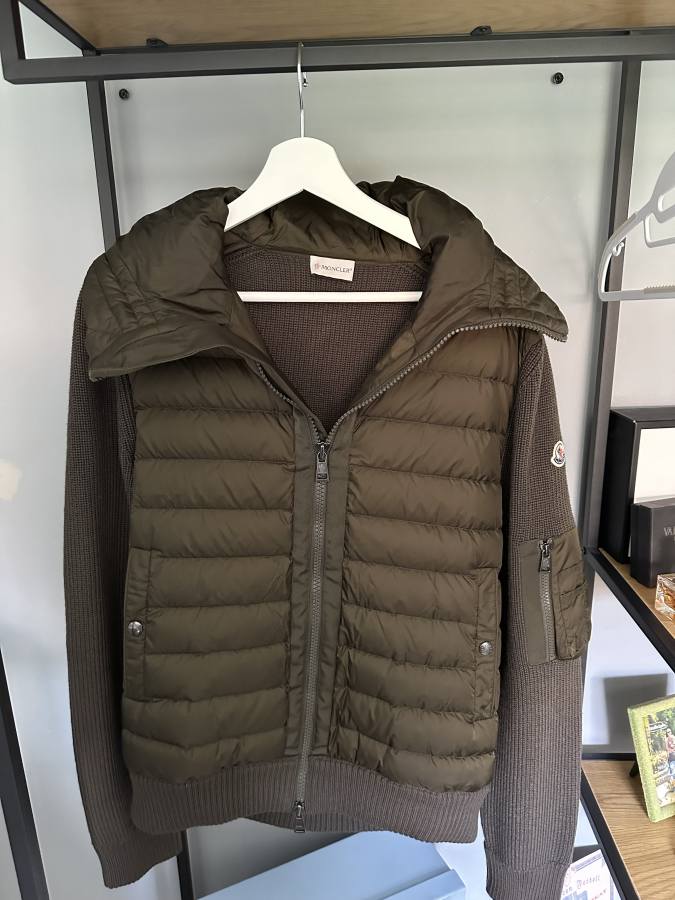 Moncler Jacka Man Grön